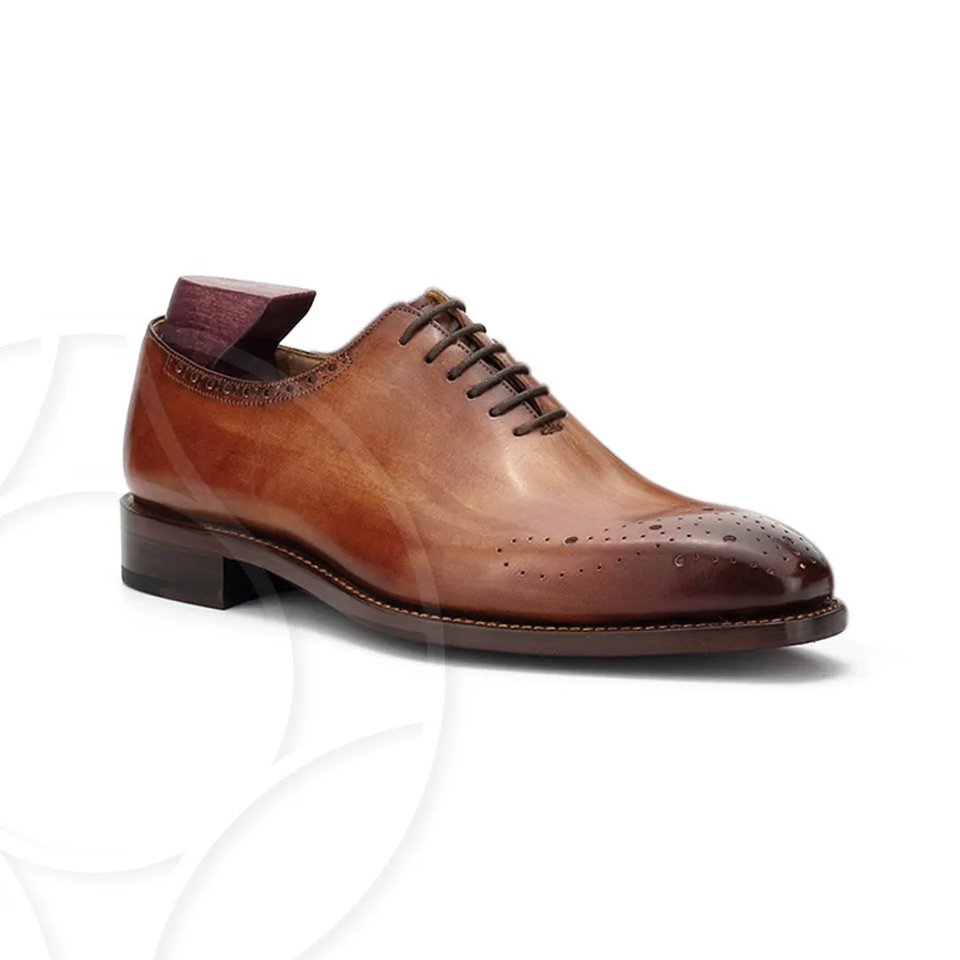 OLI Premium Oxford Handcrafted in Patina Leather