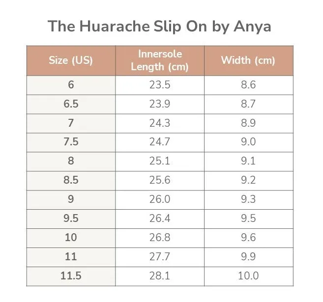 Origo Shoes The Huarache Slip-On by Anya Tan
