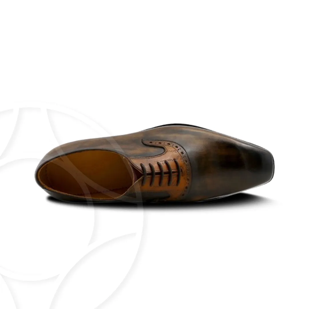 OTHEL Premium Oxford Handcrafted in Patina Leather