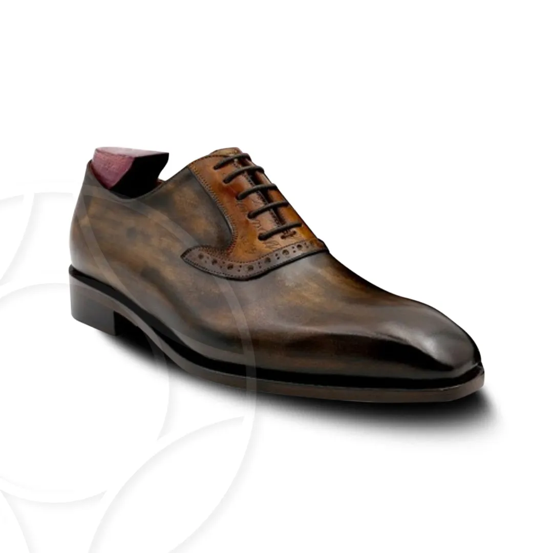 OTHEL Premium Oxford Handcrafted in Patina Leather