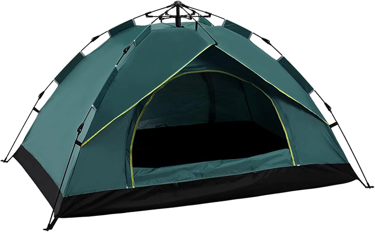 Outdoor Camping Tents,Automatic Tents That Can Accommodate 2 to 4 People,Quick Pop-Up Sunscreen Camping Tents Quick Installation of Tents for Family