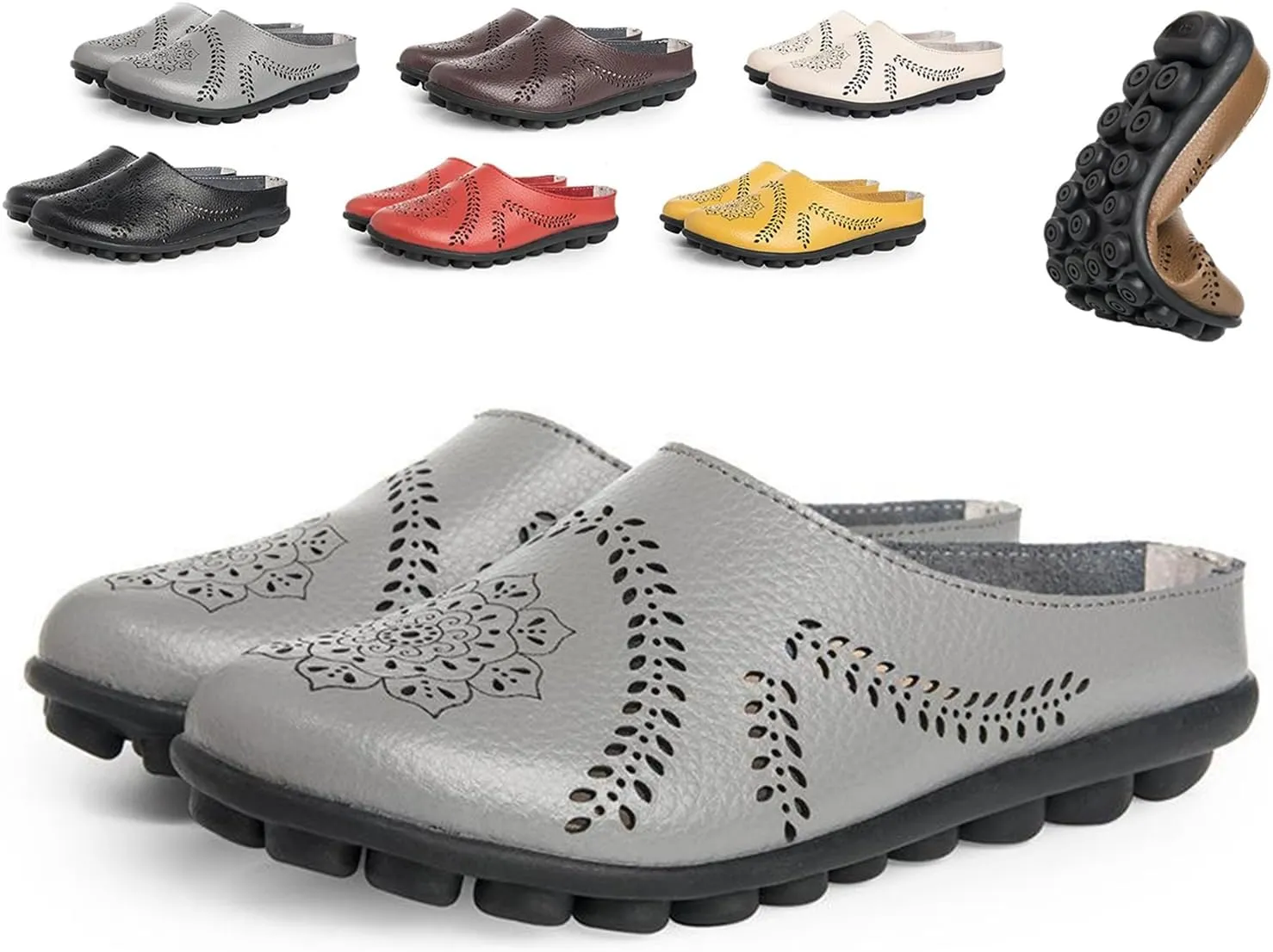 Owlkay Shoes for Women,Owlkay Orthopedic Shoes for Women,Owlkay Casual All-Match Hollow Slippers
