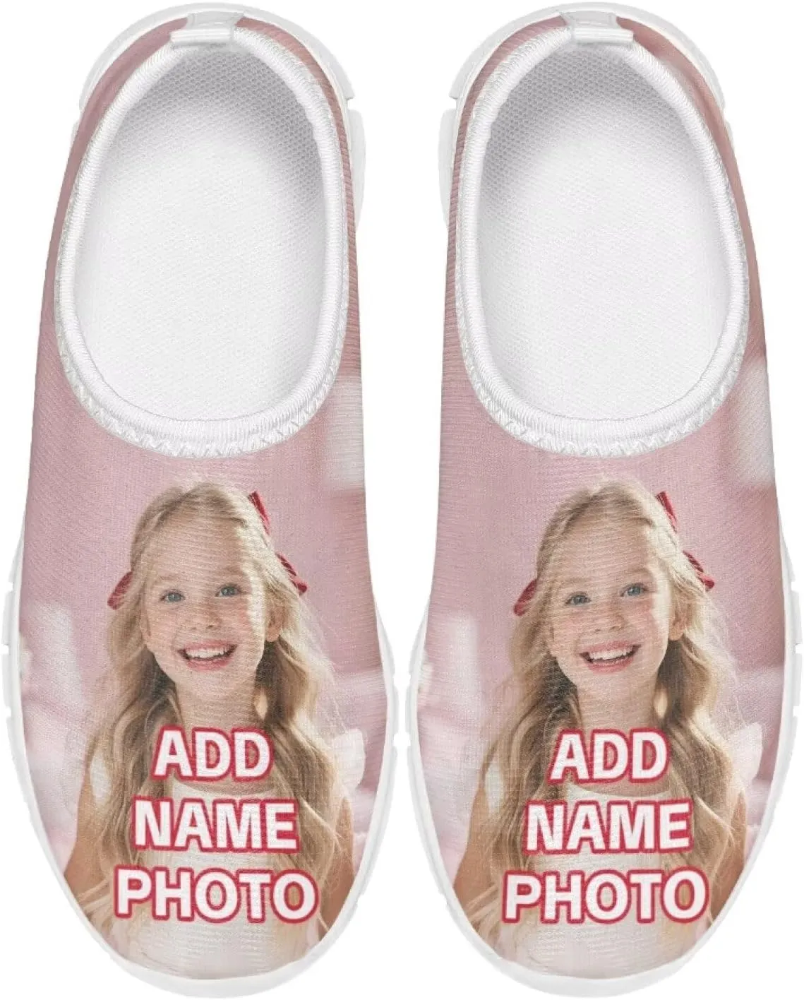 Personalized Photo Fashion Sneaker for Boys Girls, Customized Shoes Unique Gift for Pet Owners
