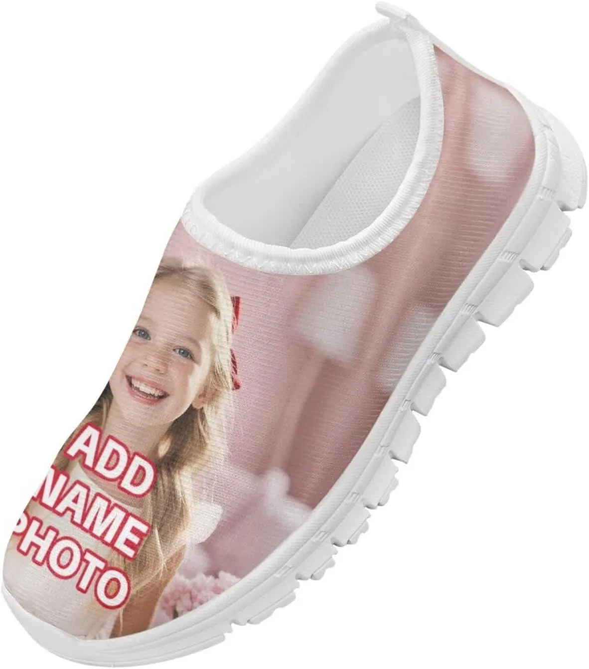 Personalized Photo Fashion Sneaker for Boys Girls, Customized Shoes Unique Gift for Pet Owners