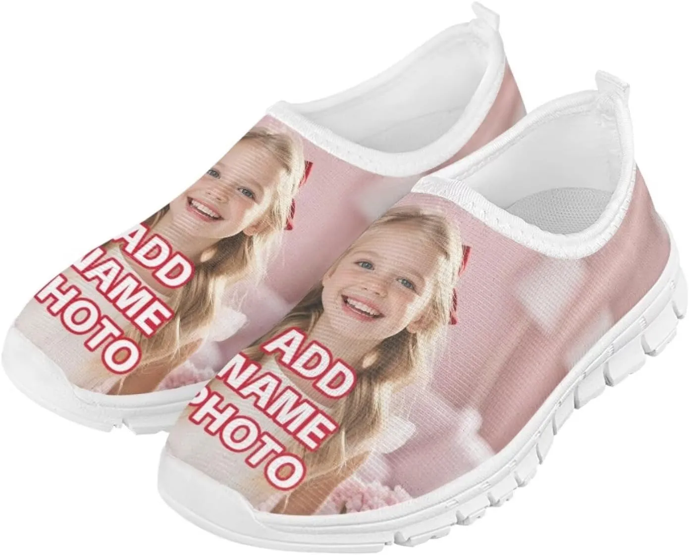 Personalized Photo Fashion Sneaker for Boys Girls, Customized Shoes Unique Gift for Pet Owners