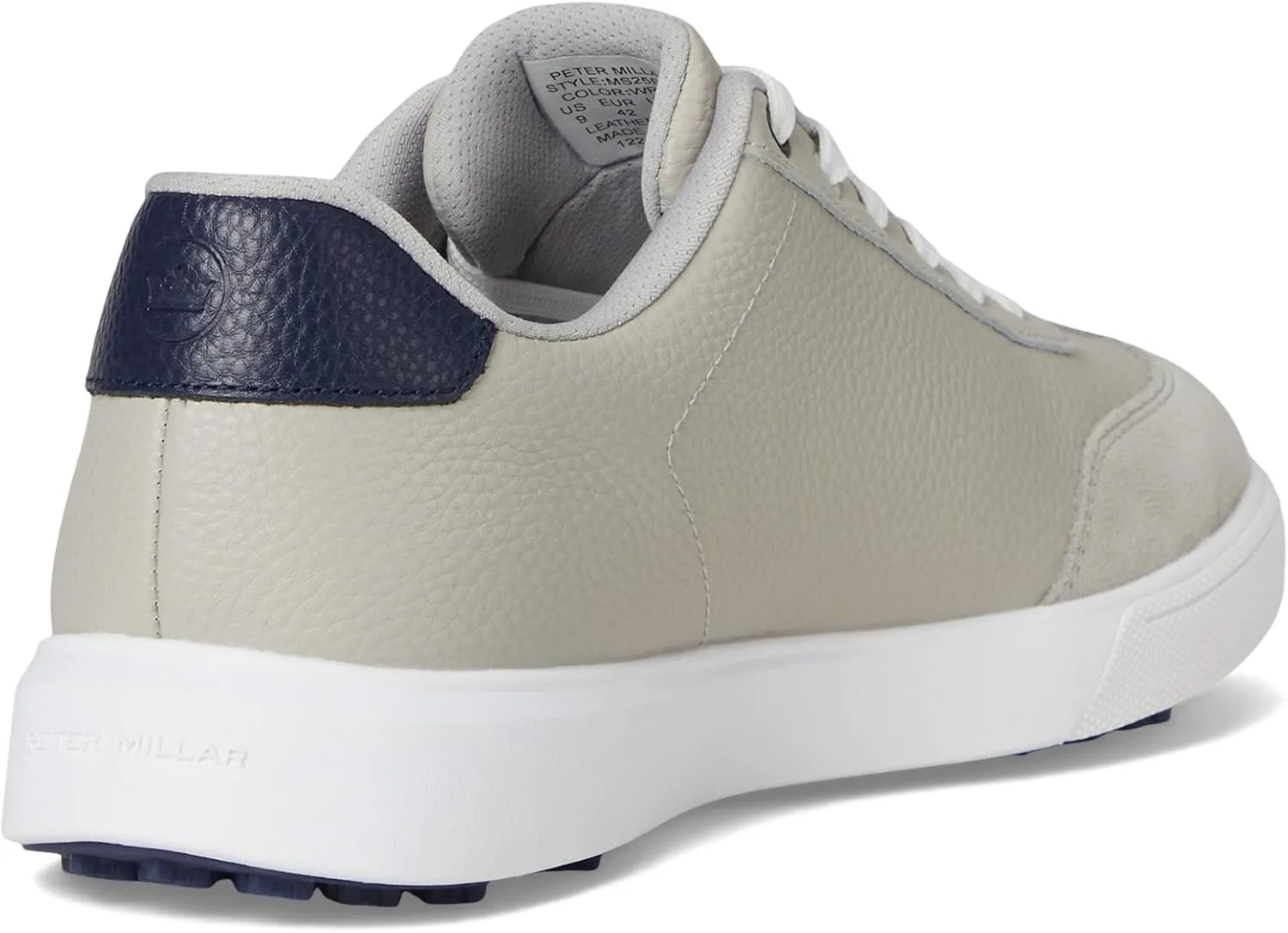 PETER MILLAR Men's Drift Leather Hybrid Course Shoes Sneaker