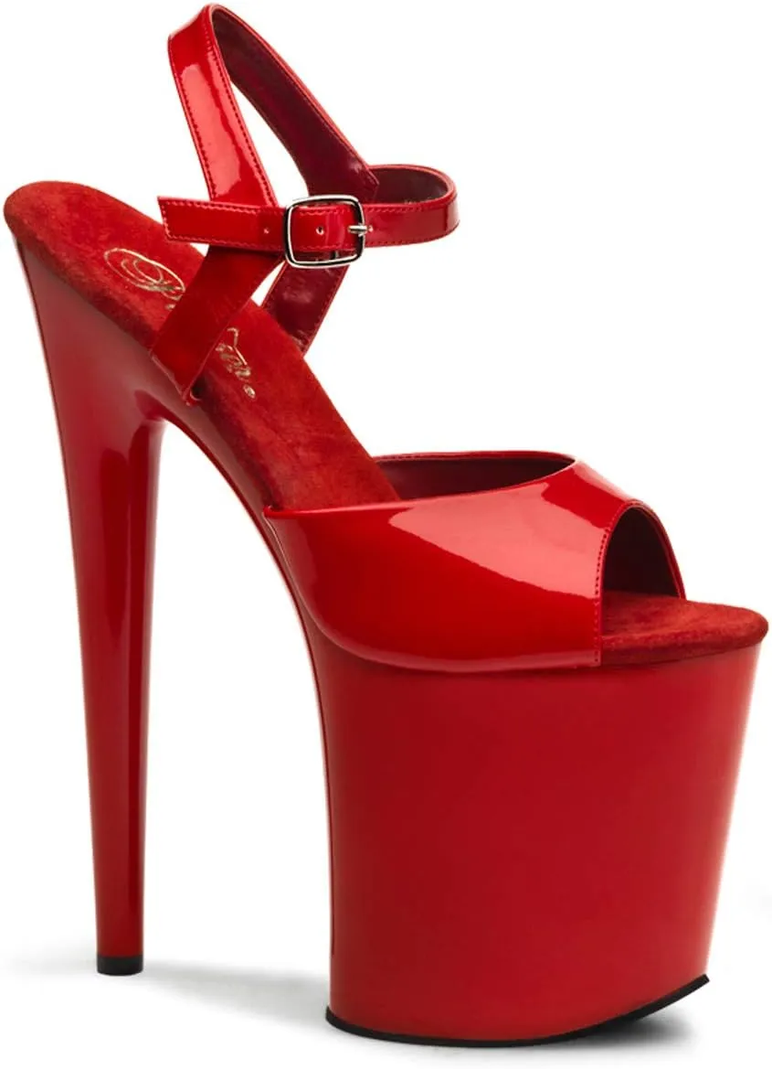 Pleaser Women's Flamingo-809 Ankle-Strap Sandal