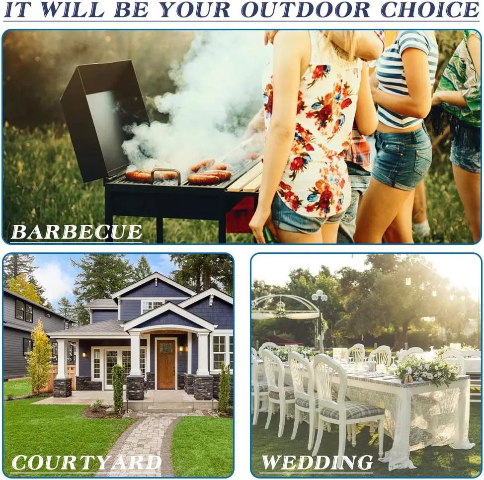 Pop Up Canopy 10x10 Pop Up Canopy Tent Party Tent Ez Up Canopy Sun Shade Wedding Instant Folding Protable Better Air Circulation Outdoor Gazebo with Backpack Bag (Blue)