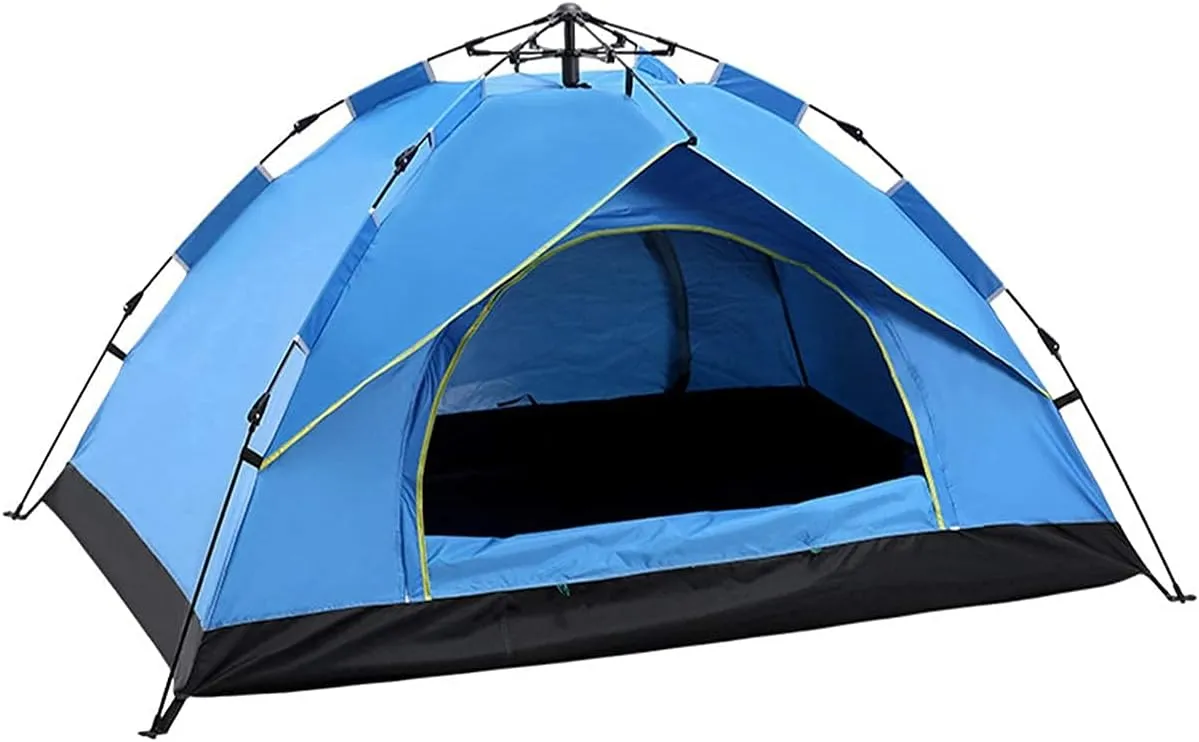 Pop-Up Portable Camping Automatic Tent,2-4 Person Camping Tent for Outdoor,Hiking,Camping,Mountaineering and Travel