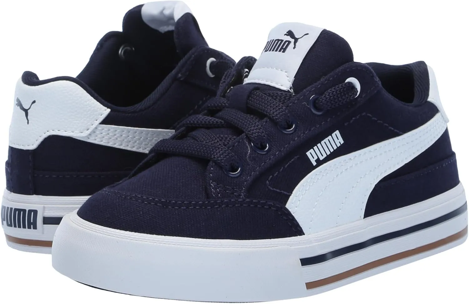 PUMA Unisex-Child Court Classic Vulc Shoes Sneaker