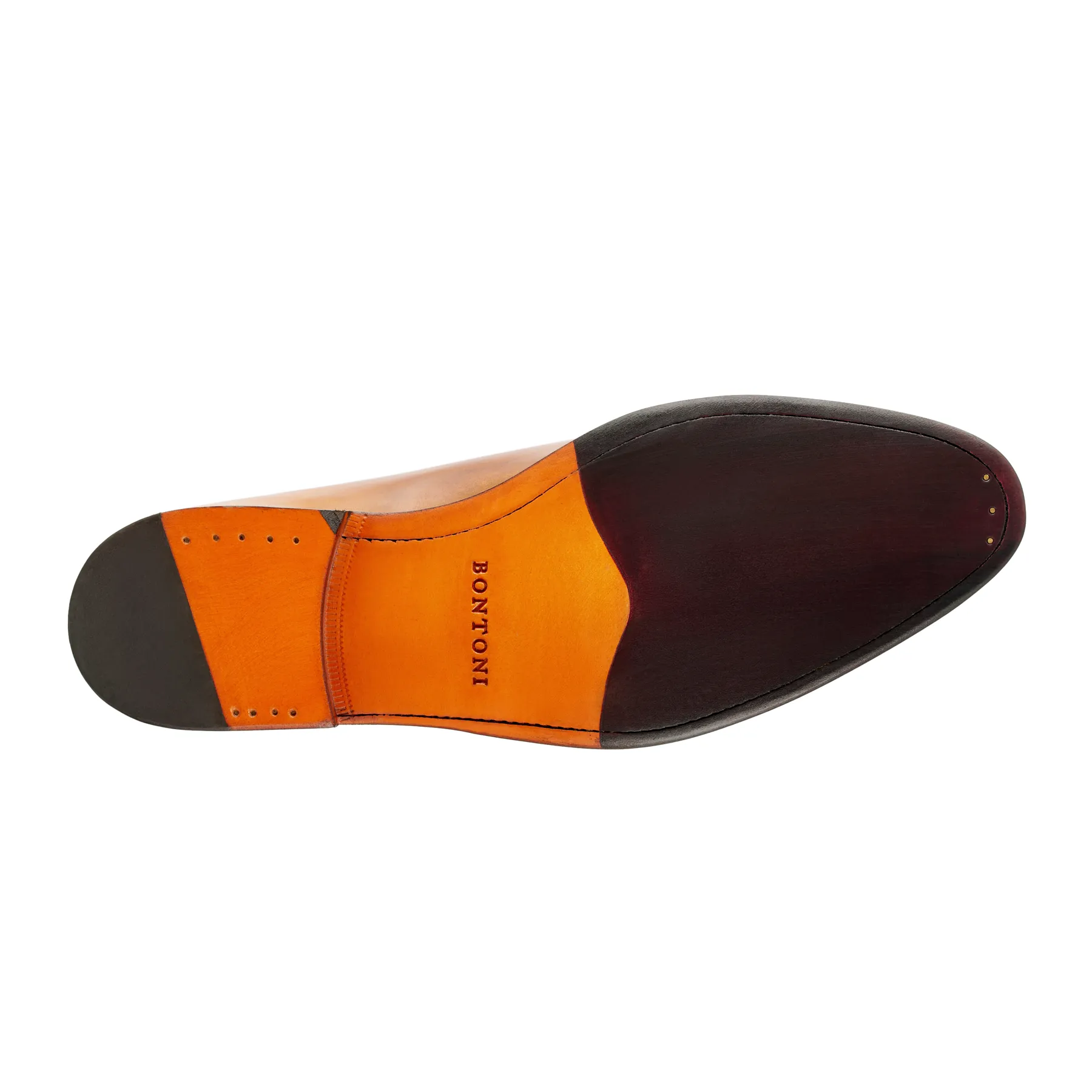 "Brera" Five-Eyelet Wholecut Balmoral with Perforated Details and Medallion