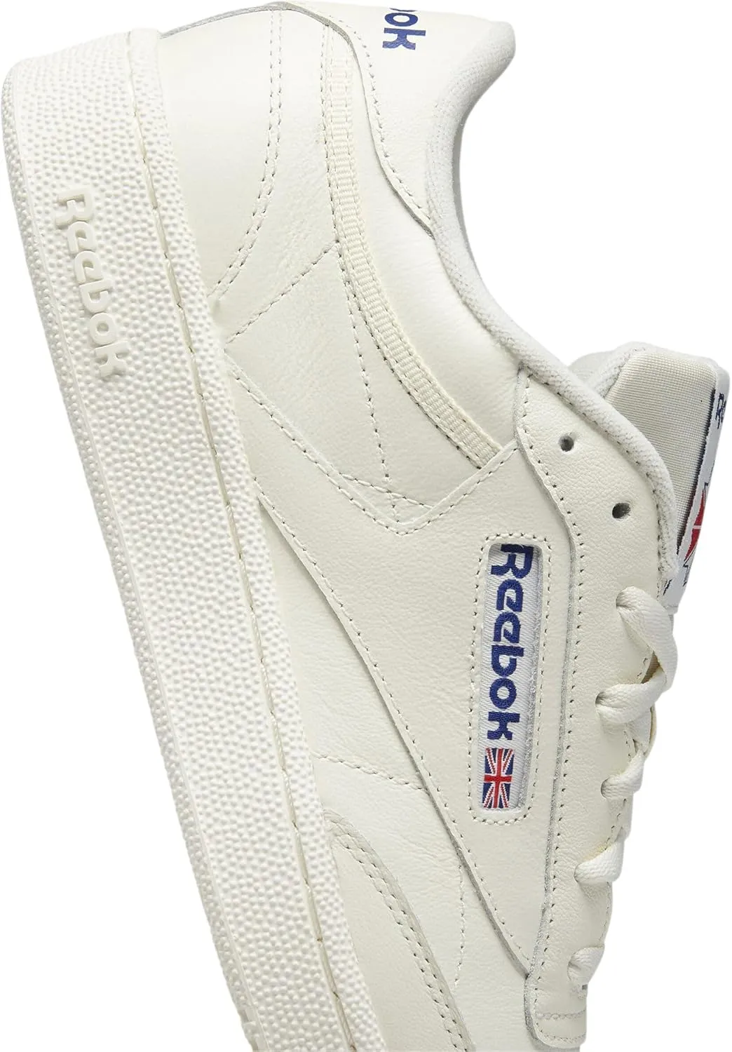 Reebok Men's Club C 85 Sneaker, Blue Red