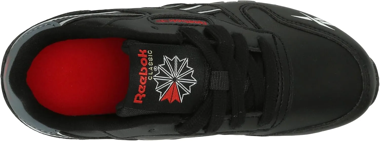 Reebok Unisex-Child Classic Leather Step N Flash Sneaker