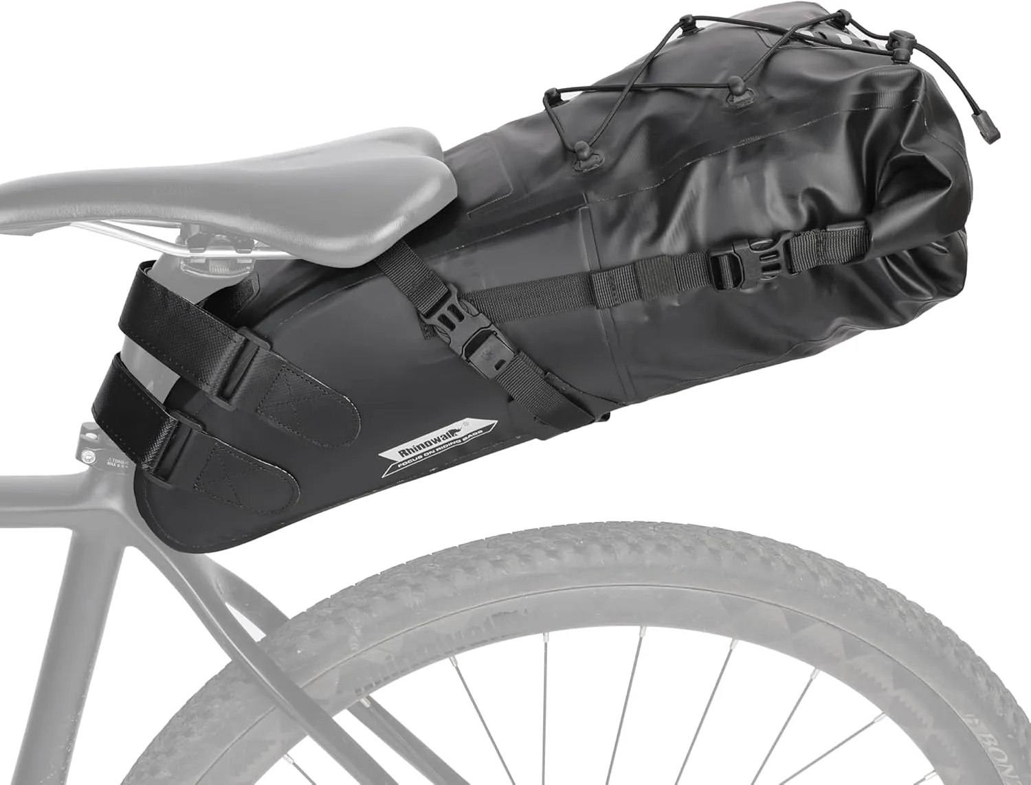 Rhinowalk Bike Saddle Bag 1.5/2.5/5/10/13L Waterproof Bicycle Bag Cycling Seat Bag Mountain Road Portable Storage Bag