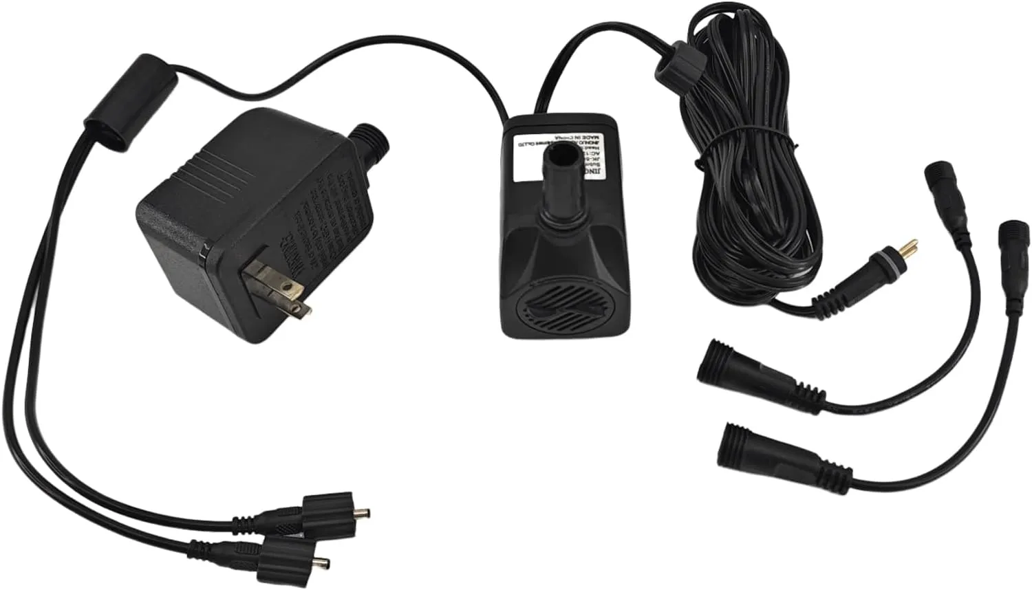 SAC SMARTEN ARTS Submersible Water Pump - Quiet, 119GPH, 10W, 12V, 3.6ft Lift for Aquariums, Fountains, Ponds, Hydroponic Systems