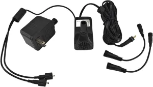 SAC SMARTEN ARTS Submersible Water Pump - Quiet, 119GPH, 10W, 12V, 3.6ft Lift for Aquariums, Fountains, Ponds, Hydroponic Systems