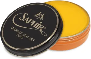 SAPHIR Medaille d’Or Pate De Luxe - Natural Wax Shoe Polish for Leather Shining