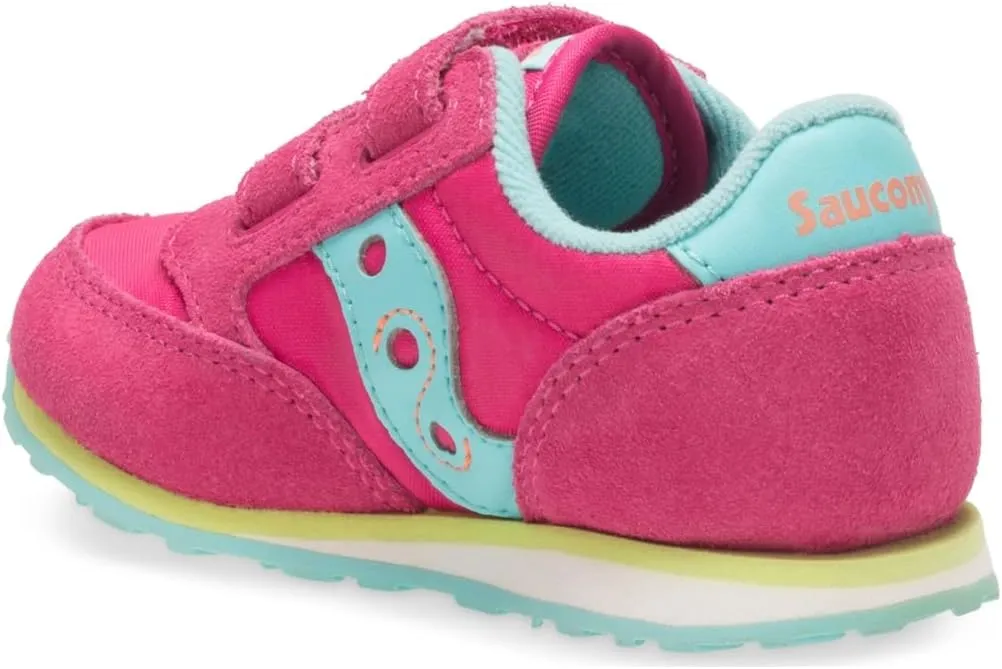 Saucony Unisex-Child Baby Jazz Hook and Loop Sneaker