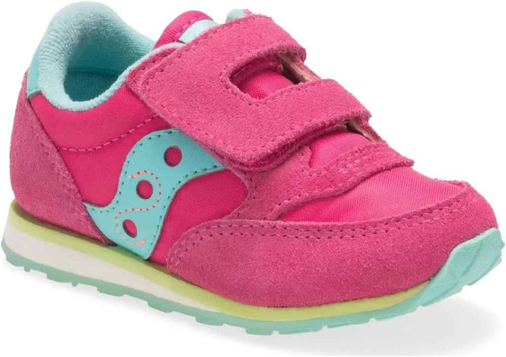 Saucony Unisex-Child Baby Jazz Hook and Loop Sneaker