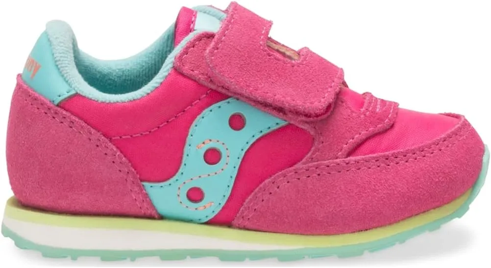 Saucony Unisex-Child Baby Jazz Hook and Loop Sneaker