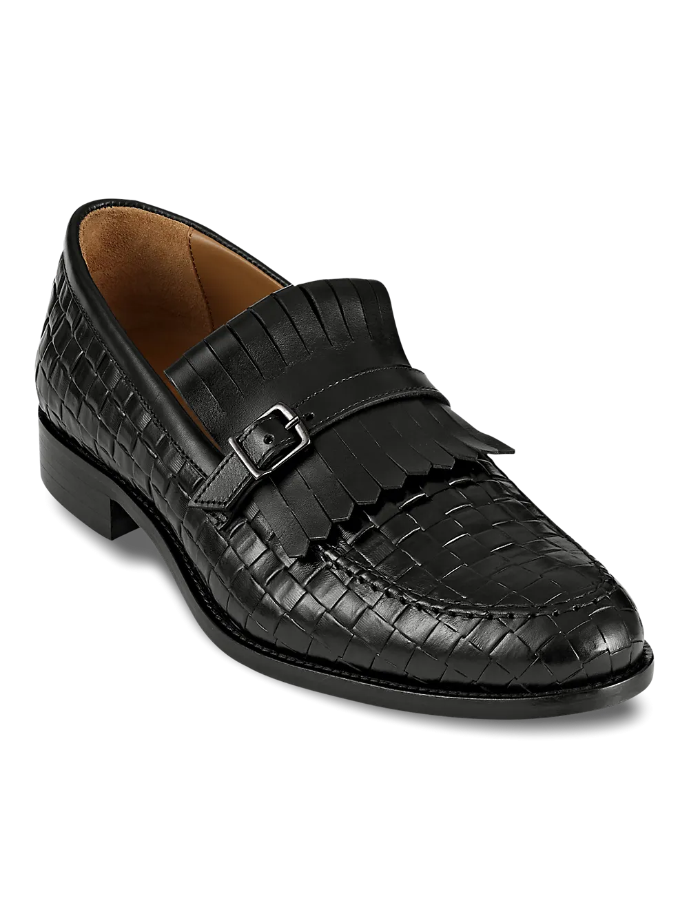 Shiloh Kiltie Loafer - Black