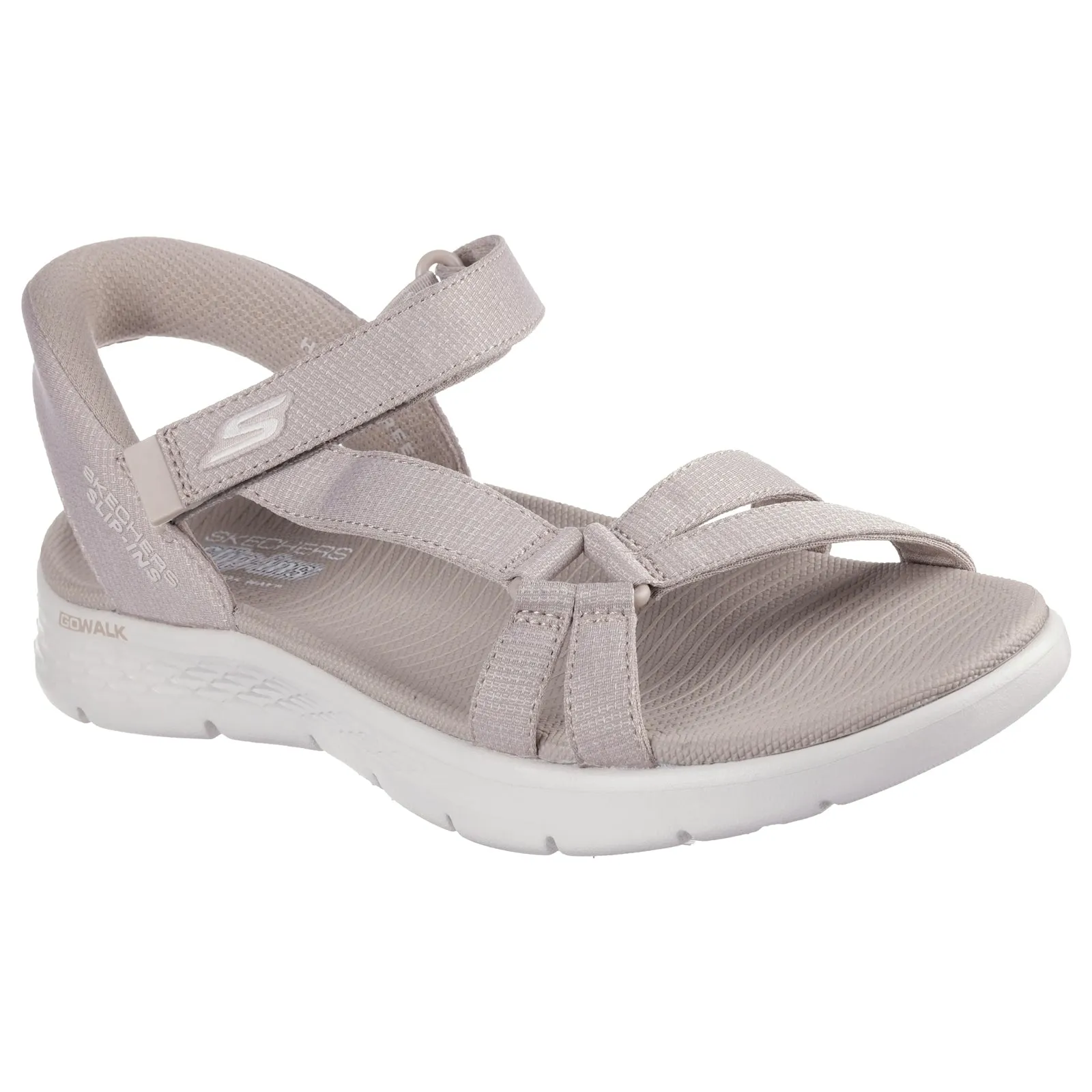 Skechers Womens Slip Ins Go Walk Flex Illuminate Sandals 141481