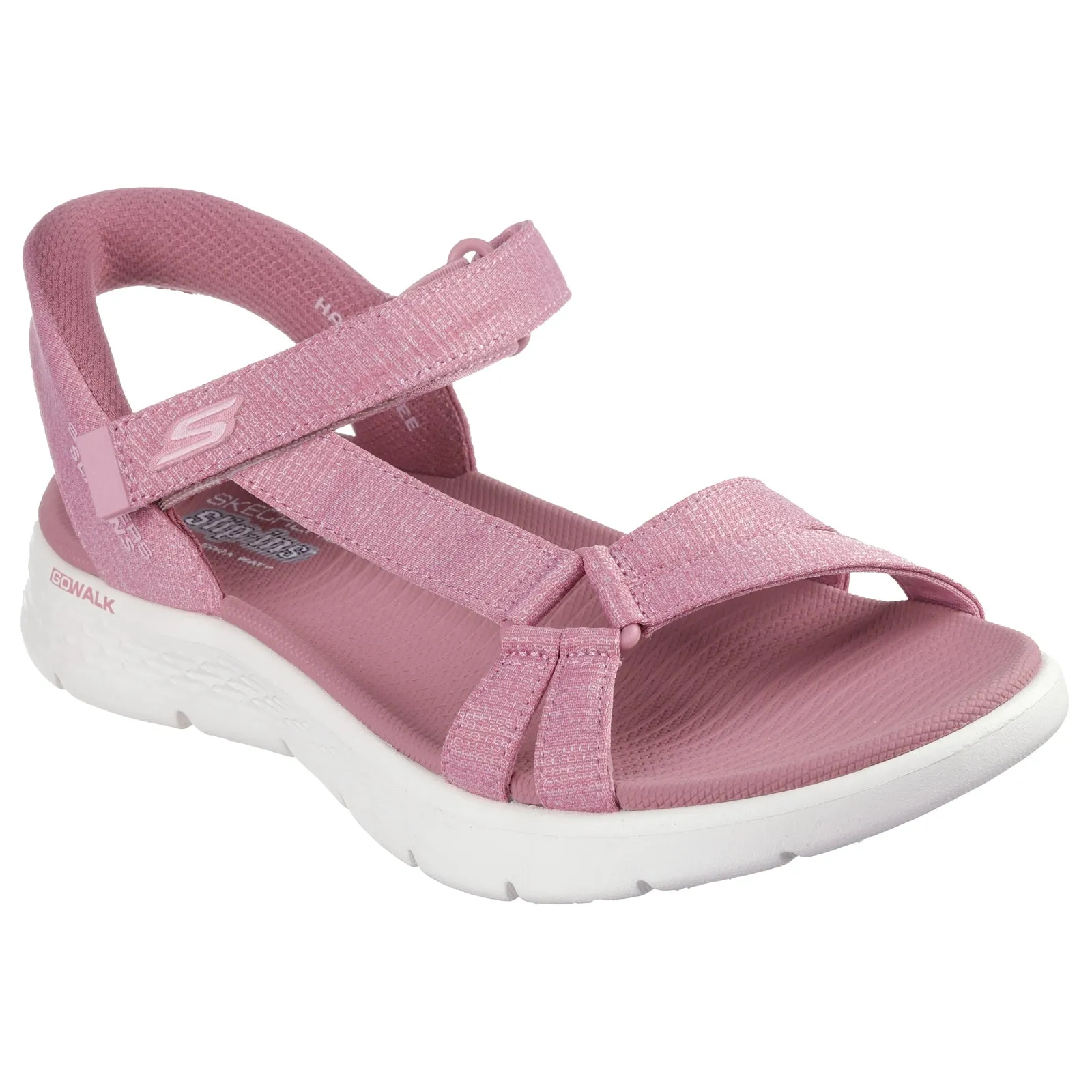 Skechers Womens Slip Ins Go Walk Flex Illuminate Sandals 141481