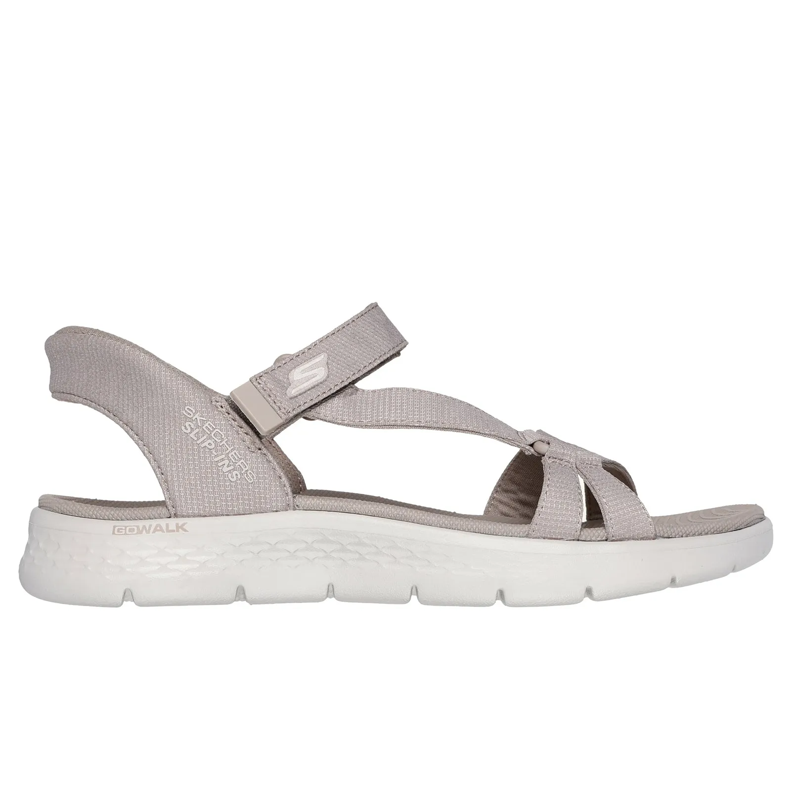 Skechers Womens Slip Ins Go Walk Flex Illuminate Sandals 141481
