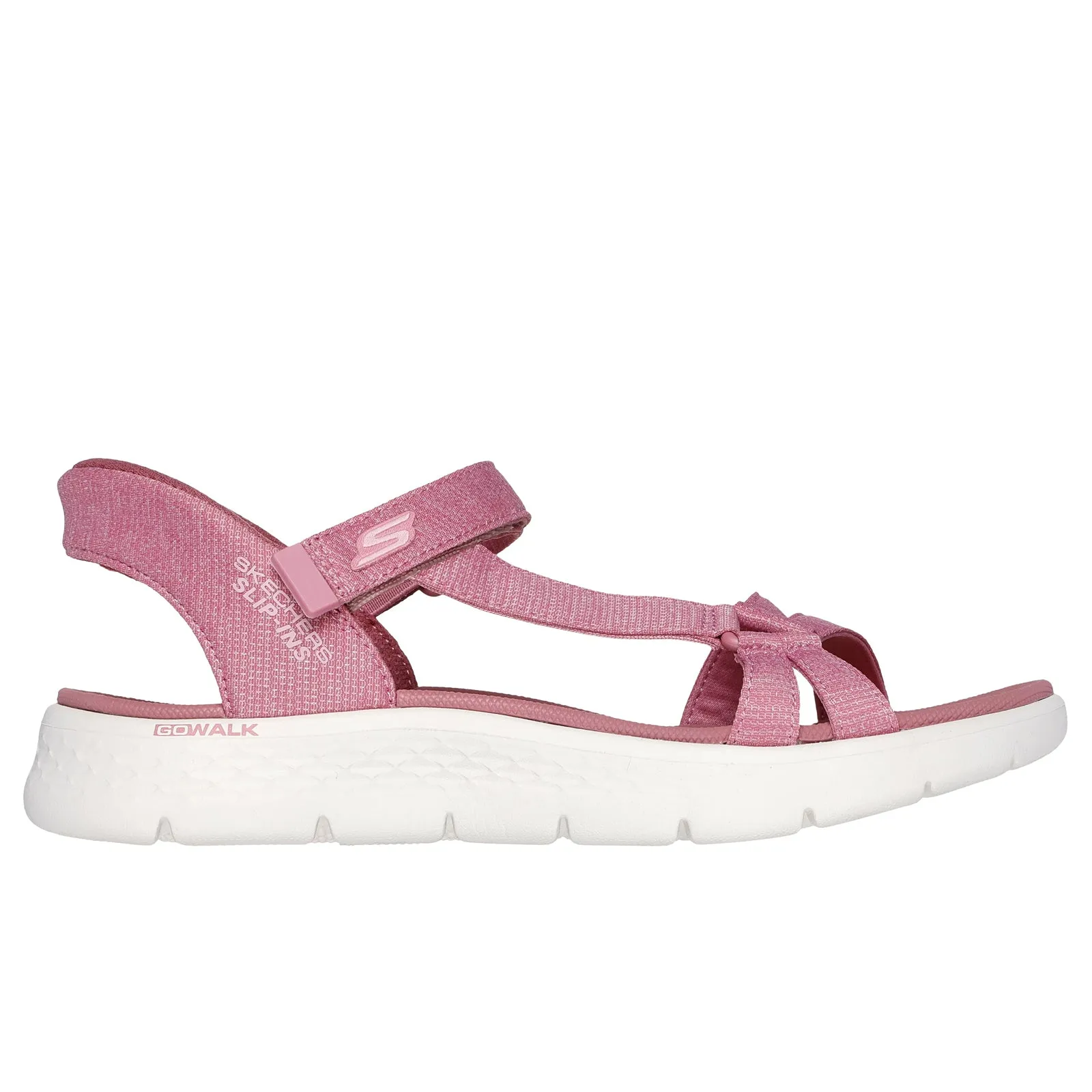 Skechers Womens Slip Ins Go Walk Flex Illuminate Sandals 141481