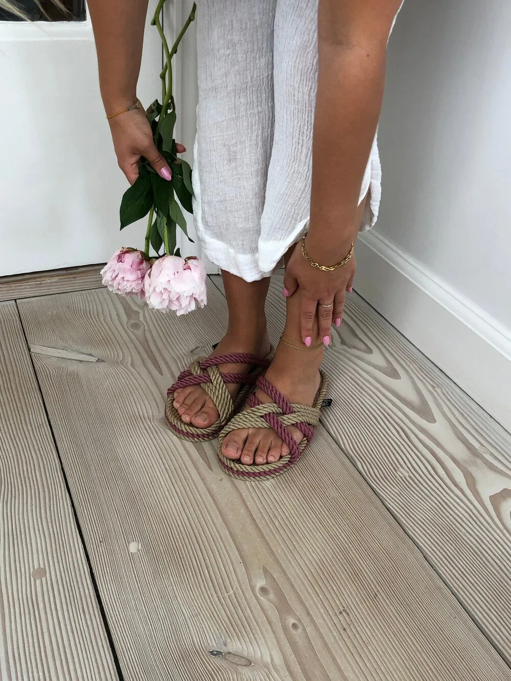 Slip on fucia