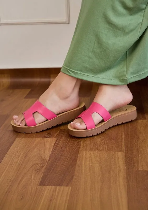 Slip On Sandals in Assorted Colors