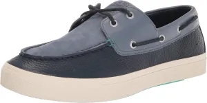 Sperry Mens Shoes Men's Bahama PLUSHWAVE Sneaker, Navy Tritone, 11.5