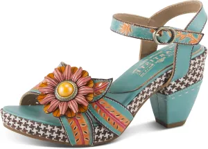 Spring Step L'Artiste Women's Astarr Ankle Strap High Heel Sandal