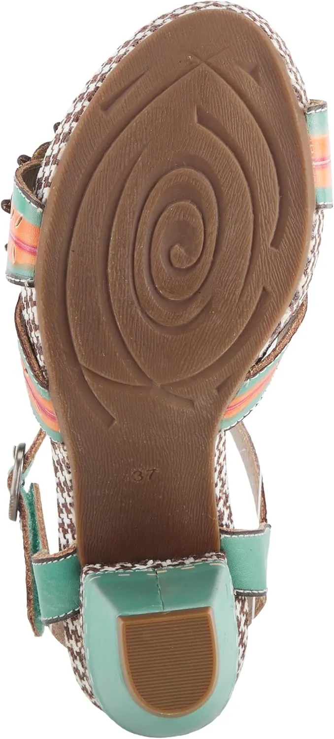 Spring Step L'Artiste Women's Astarr Ankle Strap High Heel Sandal