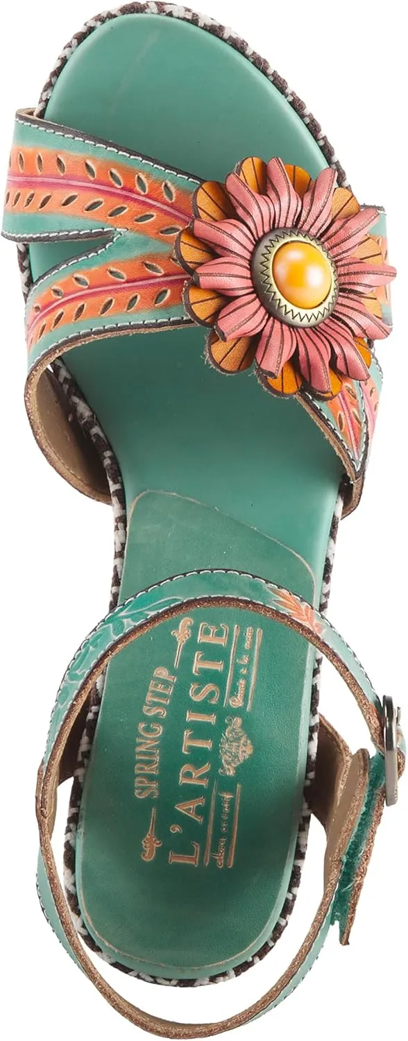 Spring Step L'Artiste Women's Astarr Ankle Strap High Heel Sandal