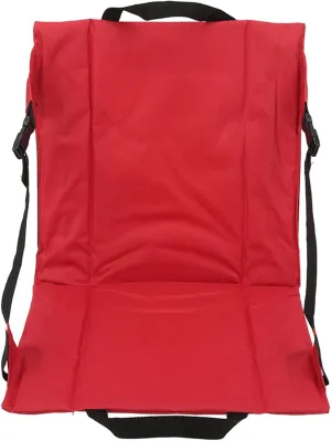 Stadium Folding Seats Cushion, 600D Oxford Cloth Outdoor Portable Seats Cushion Beach Chair Cushion with Back Support