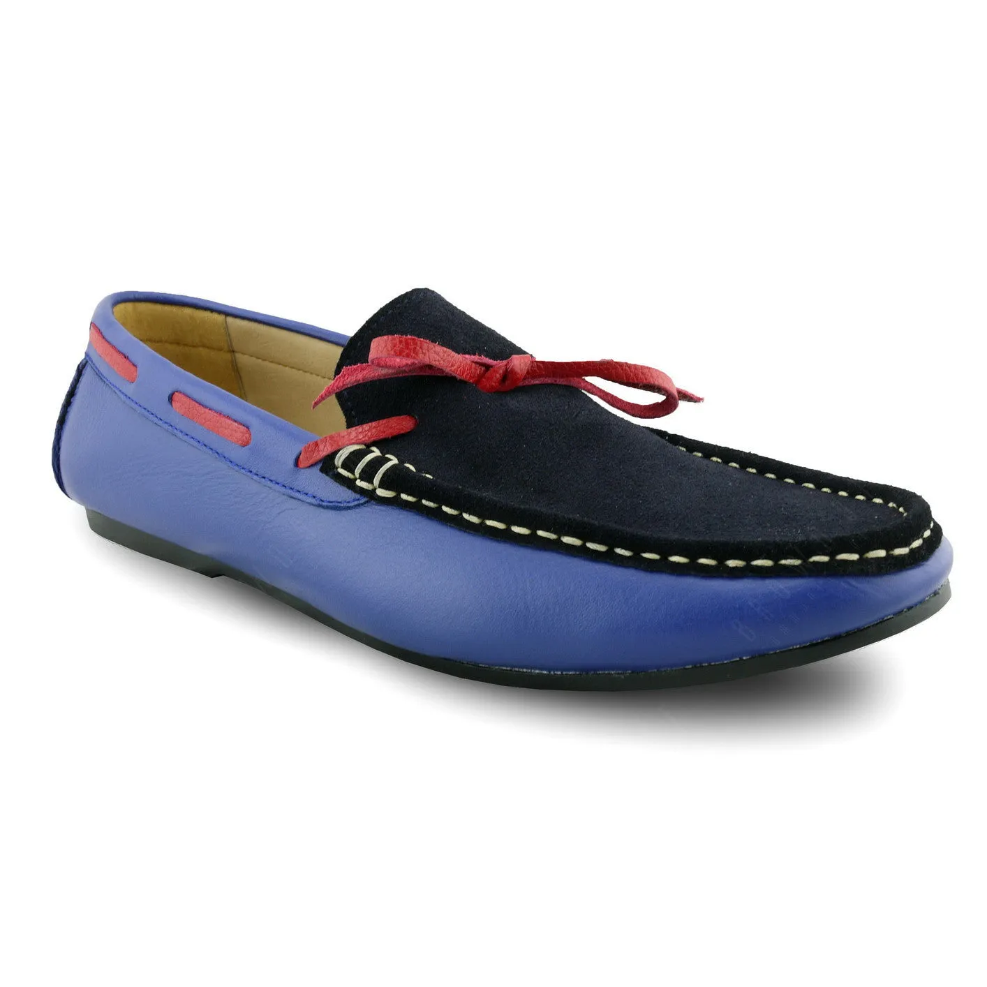 Suede Flip Lace Leather Loafer EURO2016 France Limited Edition