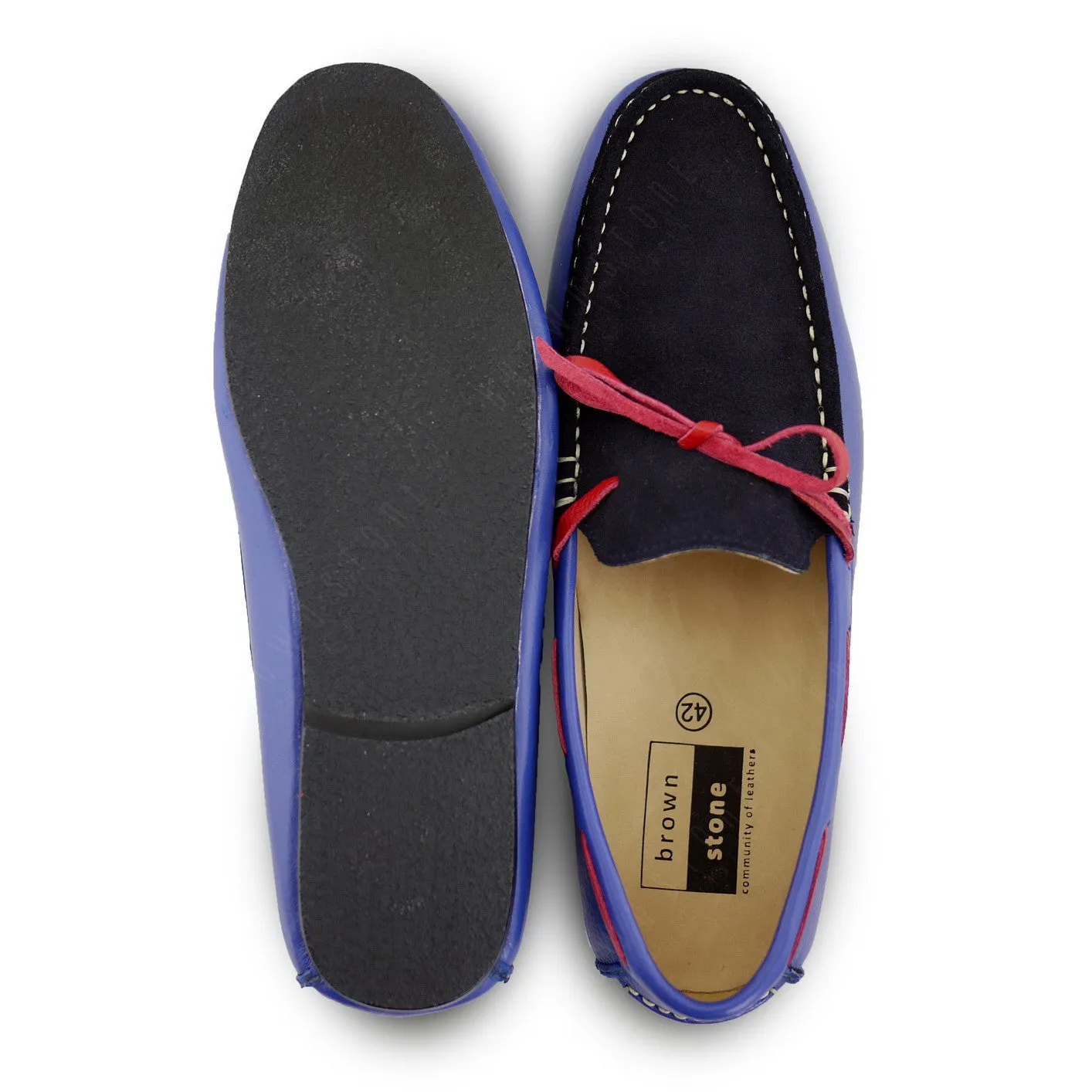 Suede Flip Lace Leather Loafer EURO2016 France Limited Edition