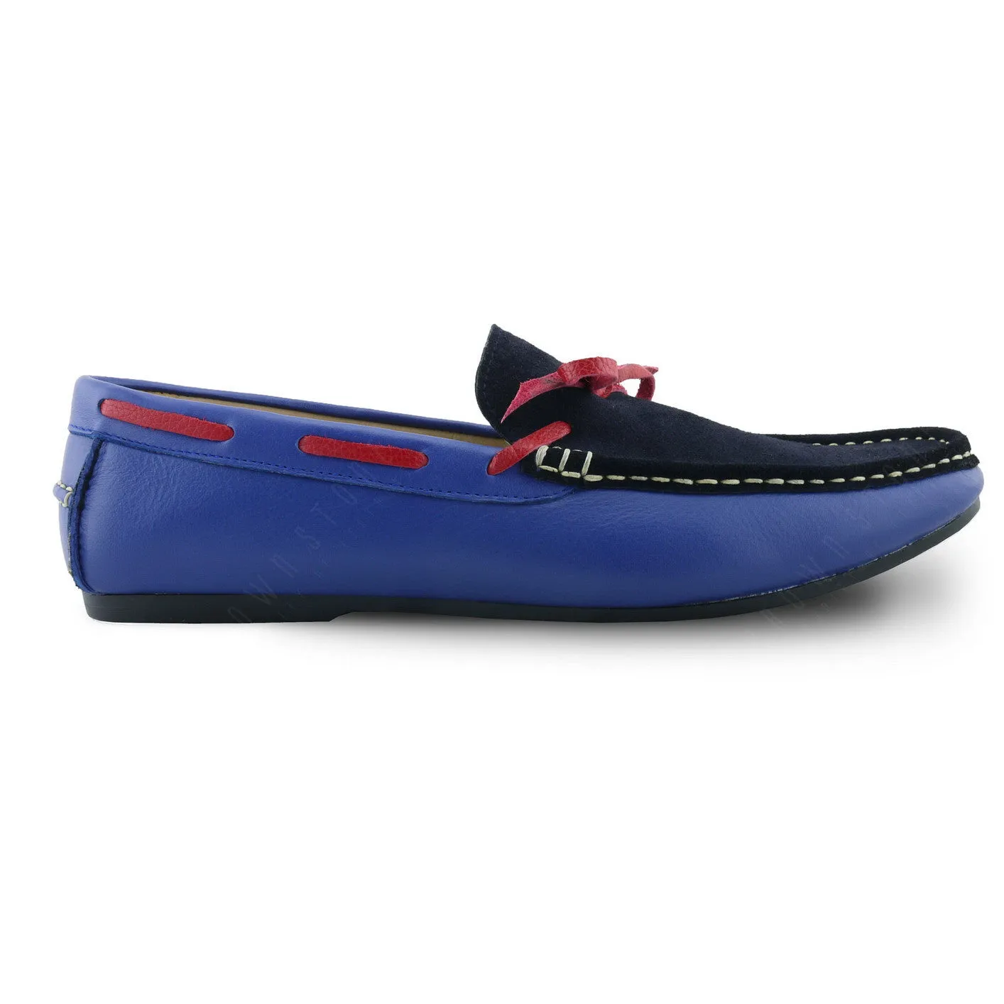 Suede Flip Lace Leather Loafer EURO2016 France Limited Edition