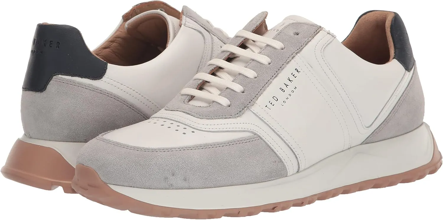 Ted Baker Men's Frayney Leather and Suede Sneaker