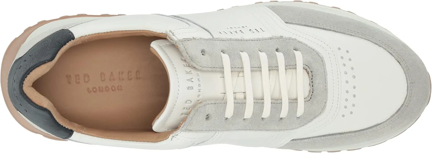 Ted Baker Men's Frayney Leather and Suede Sneaker