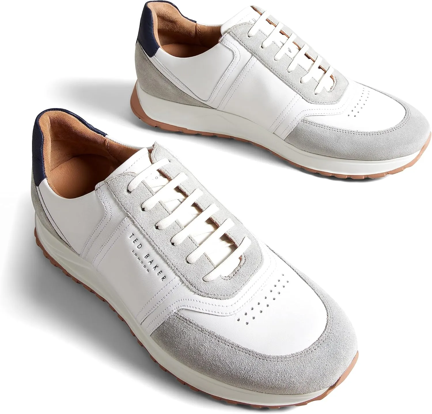 Ted Baker Men's Frayney Leather and Suede Sneaker