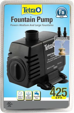 Tetra Pond Statuary Pump 425 GPH, Powers Small And Tabletop Fountains (19713-00)