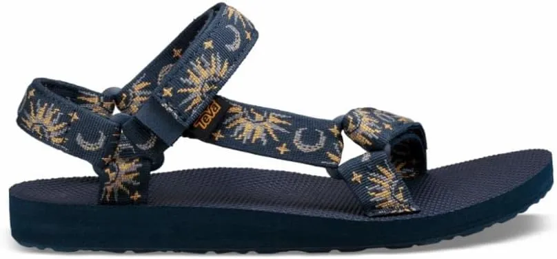 Teva Women's Sandal, Sun and Moon Insignia Blue, 12