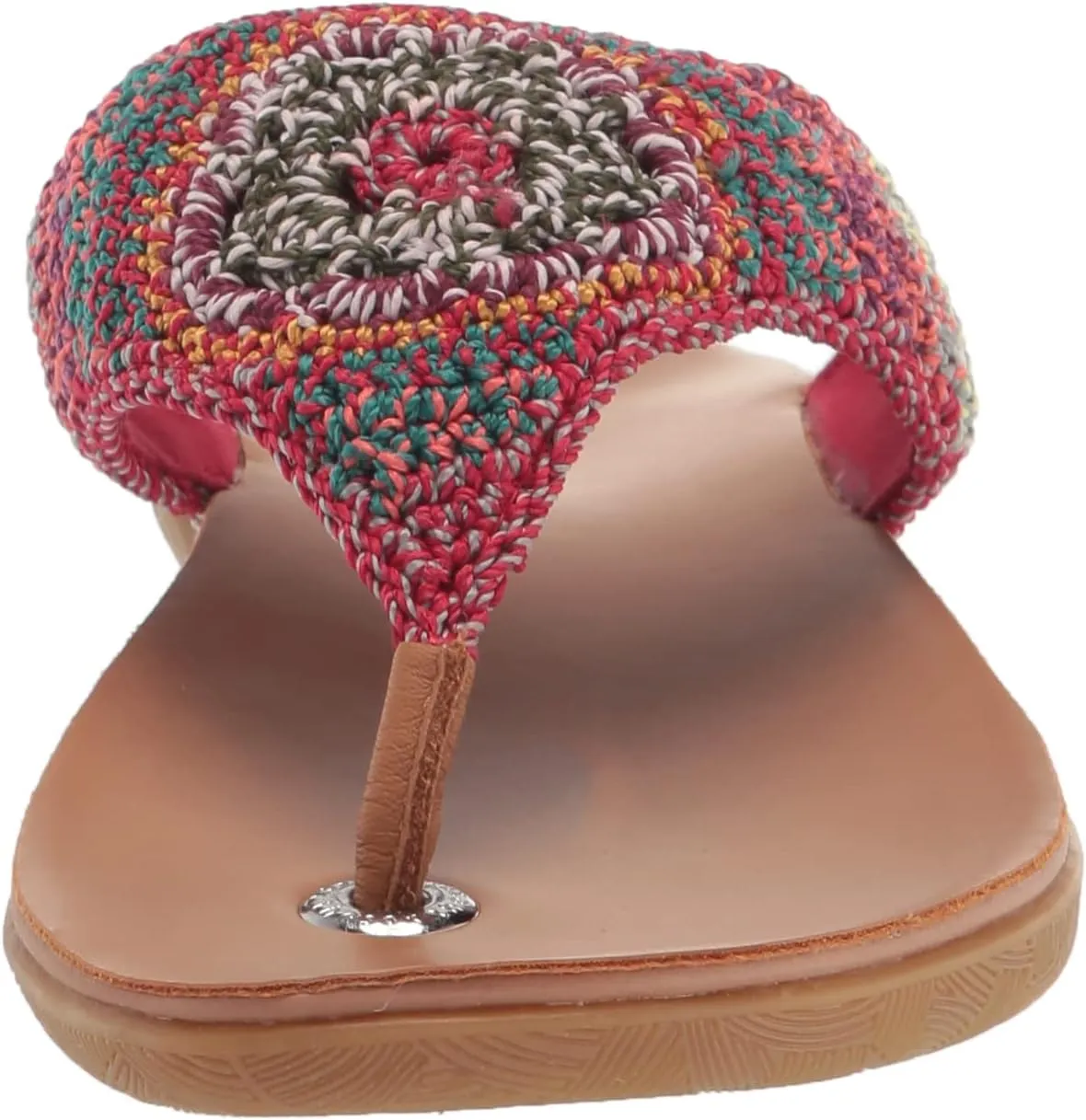 The Sak Shana Thong Sandal in Crochet, Slip On Entry