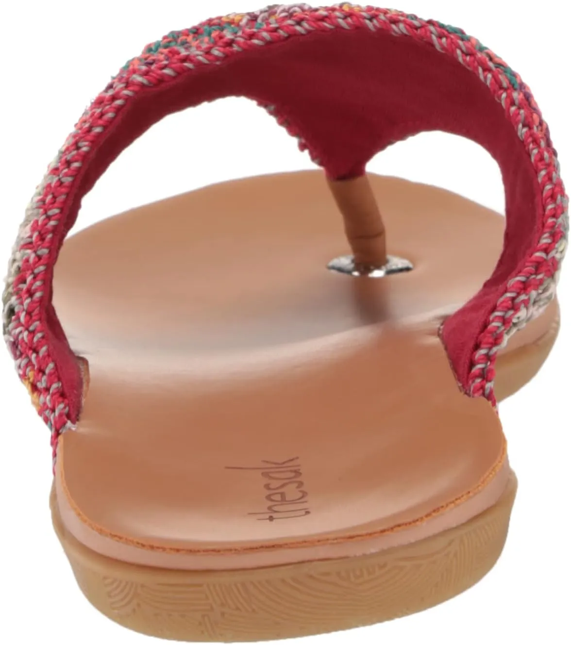 The Sak Shana Thong Sandal in Crochet, Slip On Entry