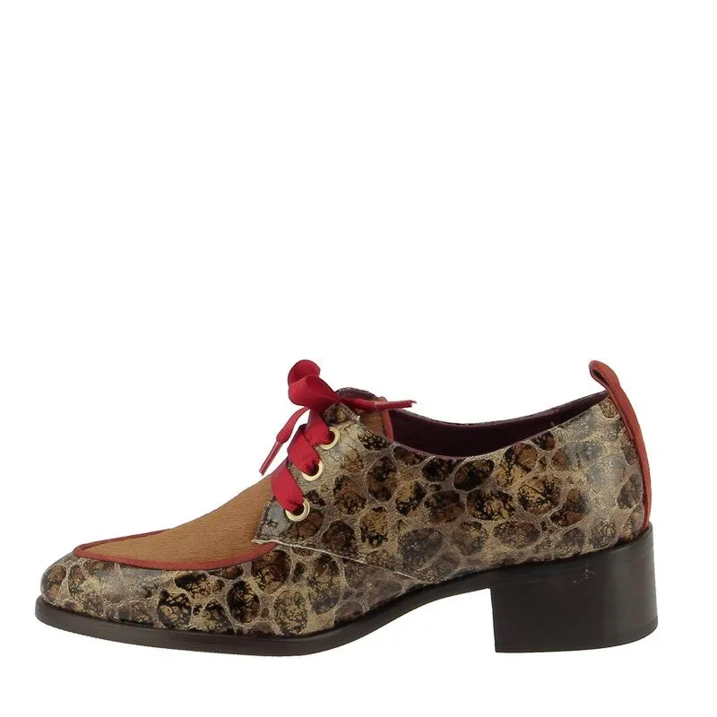Torretti 8531 Tortoiseshell/Pony Lace Up