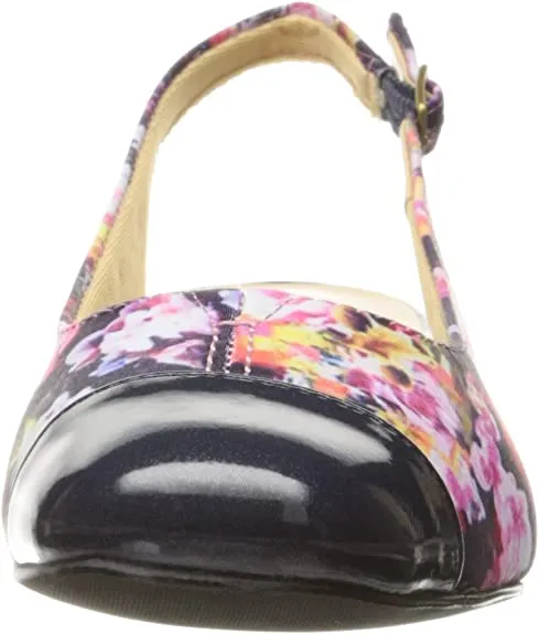 Trotters Women's DEA Dress Pump, Floral, 7 M US