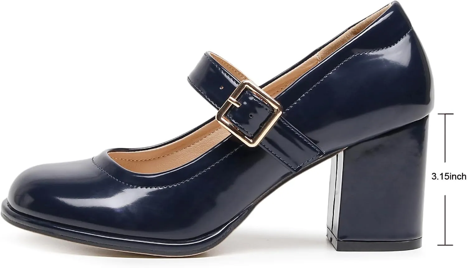 VenusCelia Women's Mary Jane Pump Heeled Shoe
