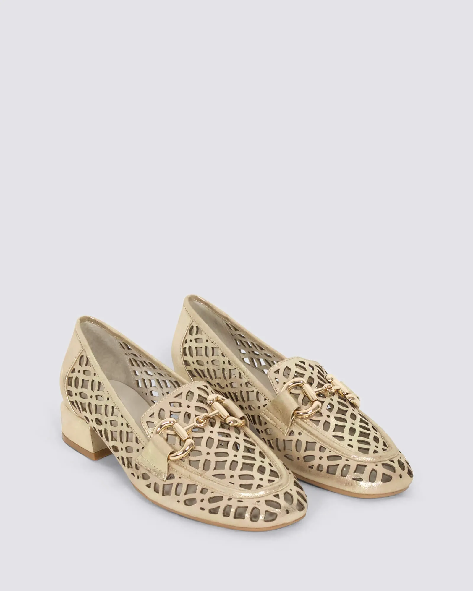VILLIS LOAFERS OLD GOLD LEATHER